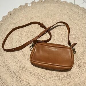 Madewell Brown Leather Crossbody Bag